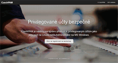 Desktop Screenshot of czechpam.com