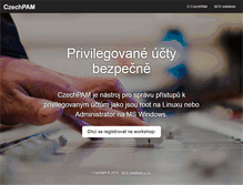 Tablet Screenshot of czechpam.com